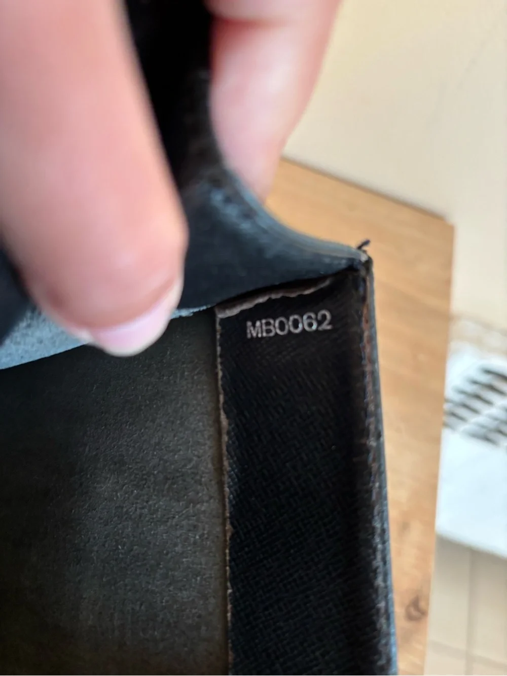 Authentic Louis Vuitton leather briegcase laptop bag
